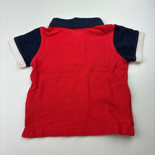 Load image into Gallery viewer, Boys Osh Kosh, cotton polo shirt / top, FUC, size 0,  