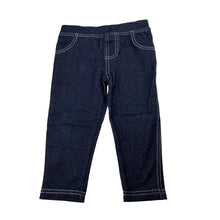 Load image into Gallery viewer, Girls Mango, stretchy denim leggings,unicorn, EUC, size 1,  