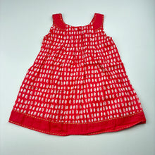 Load image into Gallery viewer, Girls Monsoon, lightweight cotton summer dress, GUC, size 00, L: 40cm