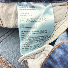 Load image into Gallery viewer, Unisex H&amp;M, slim fit stretch denim jeans, adjustable, EUC, size 1,  