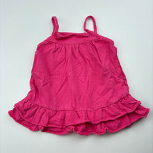 Load image into Gallery viewer, Girls Baby Baby, pink summer top, GUC, size 000,  
