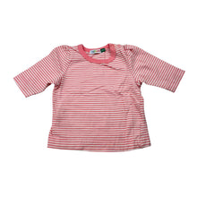 Load image into Gallery viewer, Girls Higgledee, pink stripe long sleeve top, GUC, size 000,  