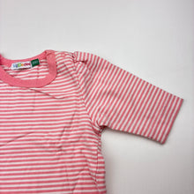 Load image into Gallery viewer, Girls Higgledee, pink stripe long sleeve top, GUC, size 000,  