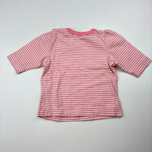Load image into Gallery viewer, Girls Higgledee, pink stripe long sleeve top, GUC, size 000,  