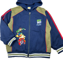 Load image into Gallery viewer, Boys BEN 10, fleece lined zip hoodie sweater, FUC, size 8,  