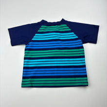 Load image into Gallery viewer, Boys Wave Zone, short sleeve rashie / swim top, GUC, size 0,  