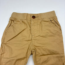 Load image into Gallery viewer, Boys Target, lightweight cotton pants,elasticated, GUC, size 1,  