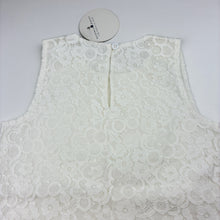 Load image into Gallery viewer, Girls Allegra &amp; Harvey, lined floral lace top, NEW, size 5,  