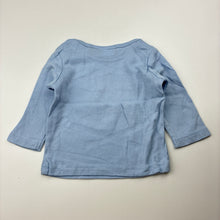 Load image into Gallery viewer, Boys Sprout, cotton long sleeve top, daddy's hero, GUC, size 00,  