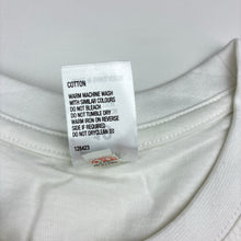 Load image into Gallery viewer, Boys Urban Supply, white cotton t-shirt / top, NBL, EUC, size 10,  