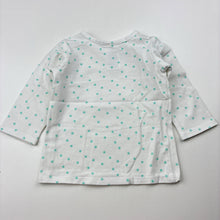 Load image into Gallery viewer, Girls Target, stretchy long sleeve top,stars, GUC, size 000,  
