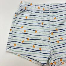 Load image into Gallery viewer, Unisex Anko, cotton pyjama shorts, elasticated, fish, GUC, size 00,  
