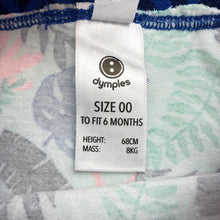 Load image into Gallery viewer, Girls Dymples, stretchy nappy cover / bloomers, GUC, size 00,  