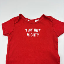 Load image into Gallery viewer, Unisex Carters, embroidered cotton bodysuit / romper, FUC, size 00,  