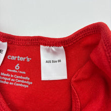 Load image into Gallery viewer, Unisex Carters, embroidered cotton bodysuit / romper, FUC, size 00,  