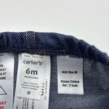 Load image into Gallery viewer, Girls Carters, stretchy leggings / bottoms, elasticated, EUC, size 00,  