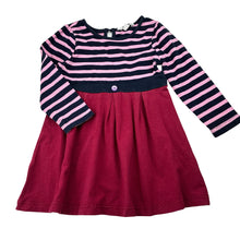 Load image into Gallery viewer, Girls Pumpkin Patch, stretchy long sleeve dress, FUC, size 1, L: 47cm