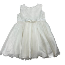 Load image into Gallery viewer, Girls Origami, white tulle formal / party dress, GUC, size 1, L: 46cm