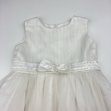 Load image into Gallery viewer, Girls Origami, white tulle formal / party dress, GUC, size 1, L: 46cm