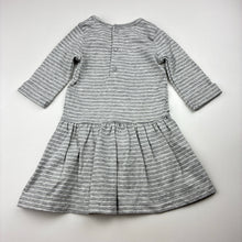 Load image into Gallery viewer, Girls Carters, cotton long sleeve dress, EUC, size 1, L: 42cm