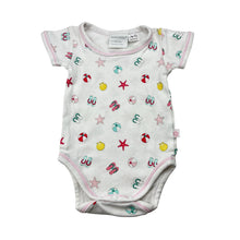 Load image into Gallery viewer, Girls Marquise, cotton bodysuit / romper, GUC, size 000,  