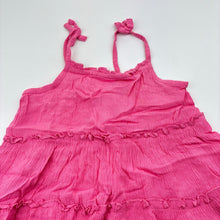 Load image into Gallery viewer, Girls Anko, pink casual summer dress, GUC, size 1, L: 41cm