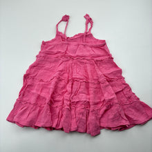 Load image into Gallery viewer, Girls Anko, pink casual summer dress, GUC, size 1, L: 41cm