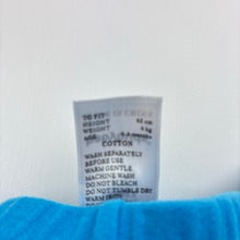 Load image into Gallery viewer, Boys Baby Buds, blue cotton bottoms, elasticated, GUC, size 000,  