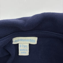 Load image into Gallery viewer, Boys JoJo Maman Bebe, cotton  rugby polo shirt, GUC, size 6-7,  