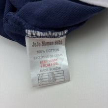 Load image into Gallery viewer, Boys JoJo Maman Bebe, cotton  rugby polo shirt, GUC, size 6-7,  