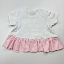 Load image into Gallery viewer, Girls Baby Charm, soft cotton t-shirt / top, GUC, size 00,  