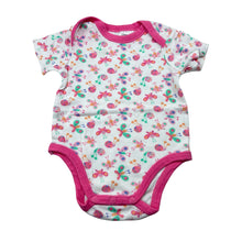 Load image into Gallery viewer, Girls Dymples, soft cotton bodysuit / romper, butterflies, EUC, size 00,  