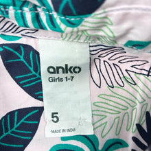 Load image into Gallery viewer, Girls Anko, cotton tie front shirt top, EUC, size 5,  
