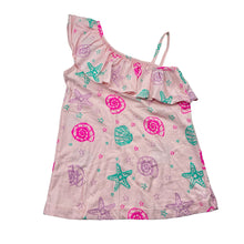 Load image into Gallery viewer, Girls Mango, cotton asymmetrical casual dress, GUC, size 1, L: 40cm