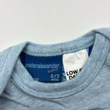 Load image into Gallery viewer, Boys Peter Alexander, blue cotton t-shirt / top, ice cream, GUC, size 0000,  