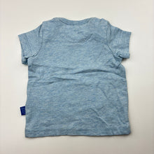 Load image into Gallery viewer, Boys Peter Alexander, blue cotton t-shirt / top, ice cream, GUC, size 0000,  