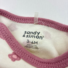 Load image into Gallery viewer, Girls Sandy &amp; Simon, floral cotton bodysuit / romper, GUC, size 00,  
