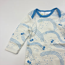 Load image into Gallery viewer, Unisex Dymples, cotton bodysuit / romper, fox, EUC, size 000,  