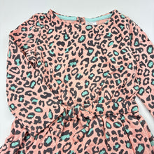 Load image into Gallery viewer, Girls Target, lightweight cotton long sleeve dress, GUC, size 1, L: 37cm