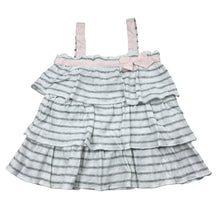 Load image into Gallery viewer, Girls Mimiclasix, tiered cotton summer top, GUC, size 0,  