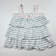 Load image into Gallery viewer, Girls Mimiclasix, tiered cotton summer top, GUC, size 0,  