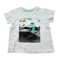 Load image into Gallery viewer, Boys Target, cotton t-shirt / top, crocodile, EUC, size 00,  