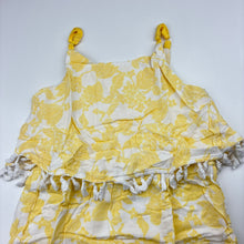 Load image into Gallery viewer, Girls Pumpkin Patch, lightweight summer hi-lo dress, FUC, size 6, L: 64cm at front