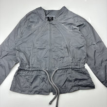 Load image into Gallery viewer, Girls Mirella, lightweight ripstop dance warm up top / jacket, small marks, FUC, size 4-6,  