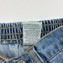 Load image into Gallery viewer, Boys Target, blue denim jeans, elasticated, Inside leg: 26.5cm, EUC, size 1,  