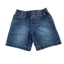 Load image into Gallery viewer, Boys Target, blue denim shorts,elasticated, GUC, size 00,  