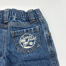 Load image into Gallery viewer, Boys Target, blue denim shorts,elasticated, GUC, size 00,  