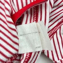 Load image into Gallery viewer, Girls Esprit, red stripe cotton casual dress, EUC, size 3 months, L: 39cm