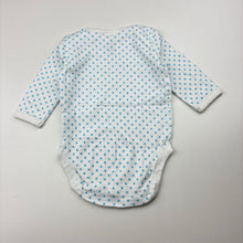 Load image into Gallery viewer, Girls Target, spotted cotton bodysuit / romper, EUC, size 000,  