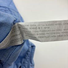 Load image into Gallery viewer, Boys Zara, blue cotton long sleeve shirt, EUC, size 1,  